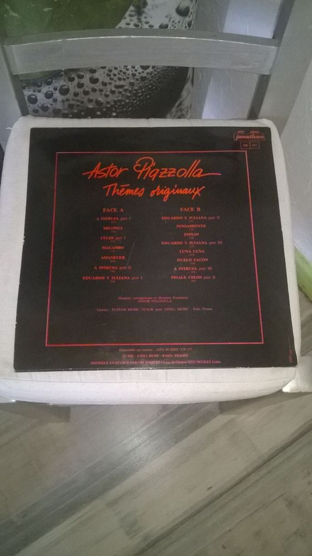 Vinyle Astor Piazzolla
Th&egrave;mes Originaux
1982
Excellent et CD et vinyles