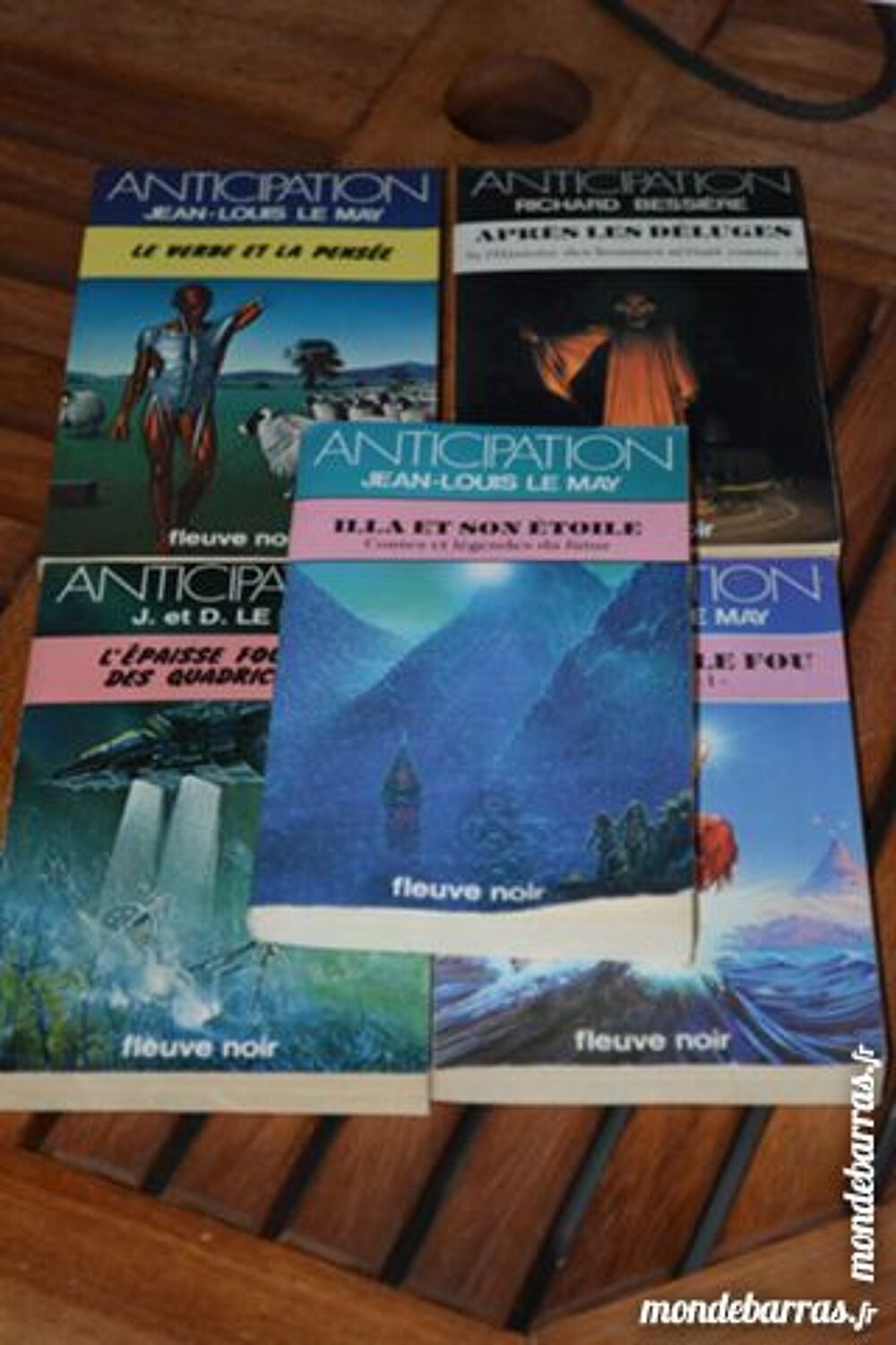 anticipation auteur Jean Louis Le May Livres et BD