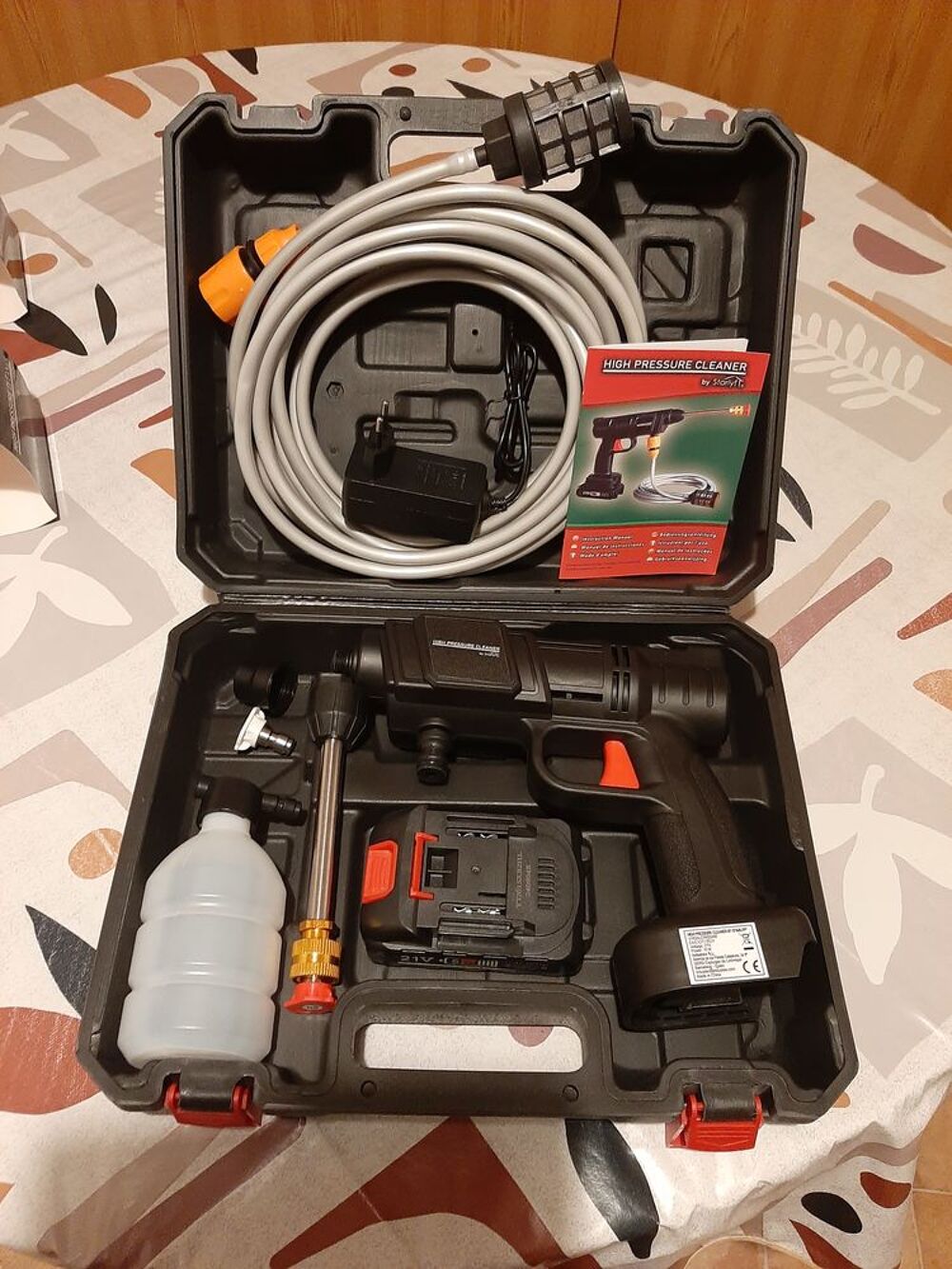 HYDROJET NETTOYEUR HAUTE PRESSION + 1 batterie gratuite
Bricolage