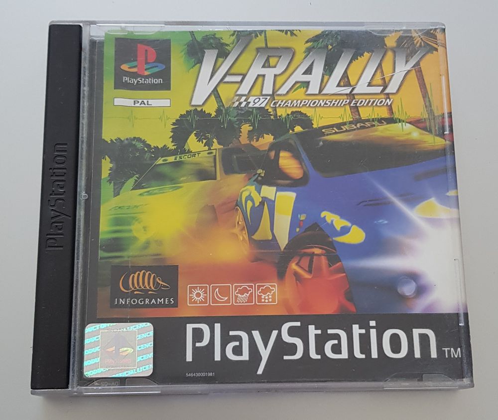 Jeu Play Station V-Rally 97 Consoles et jeux vidéos