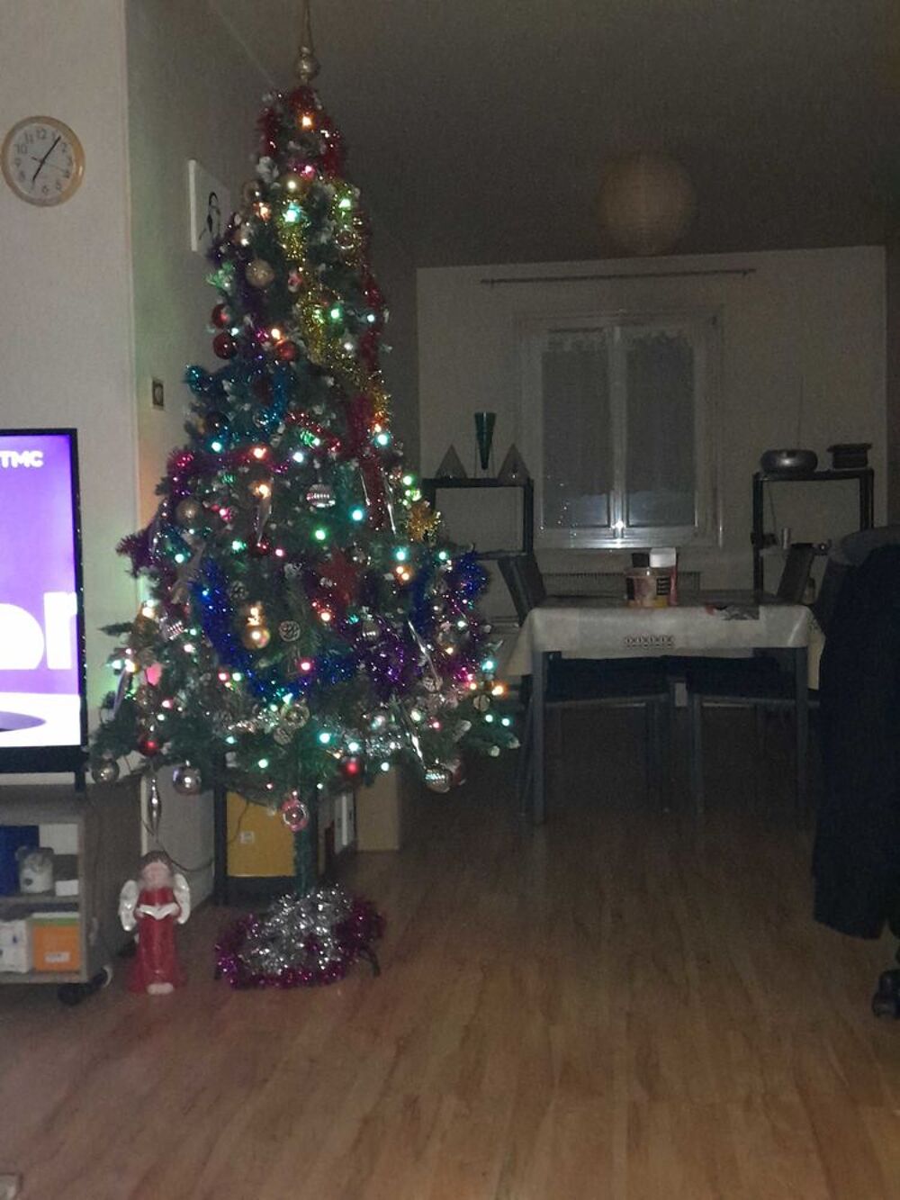 sapin garnis Décoration