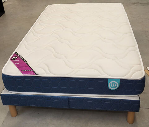 Lit : Matelas + sommier 120190 comme neuf 250 Arcueil (94)