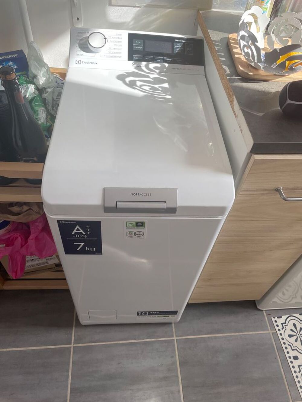 Machine &agrave; laver LL Top ELECTROLUX EW7T3733BO Electroménager
