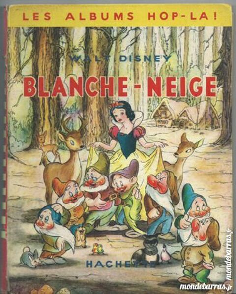 blanche neige et les sept nains,anim�s par tirette 125 Tours (37)