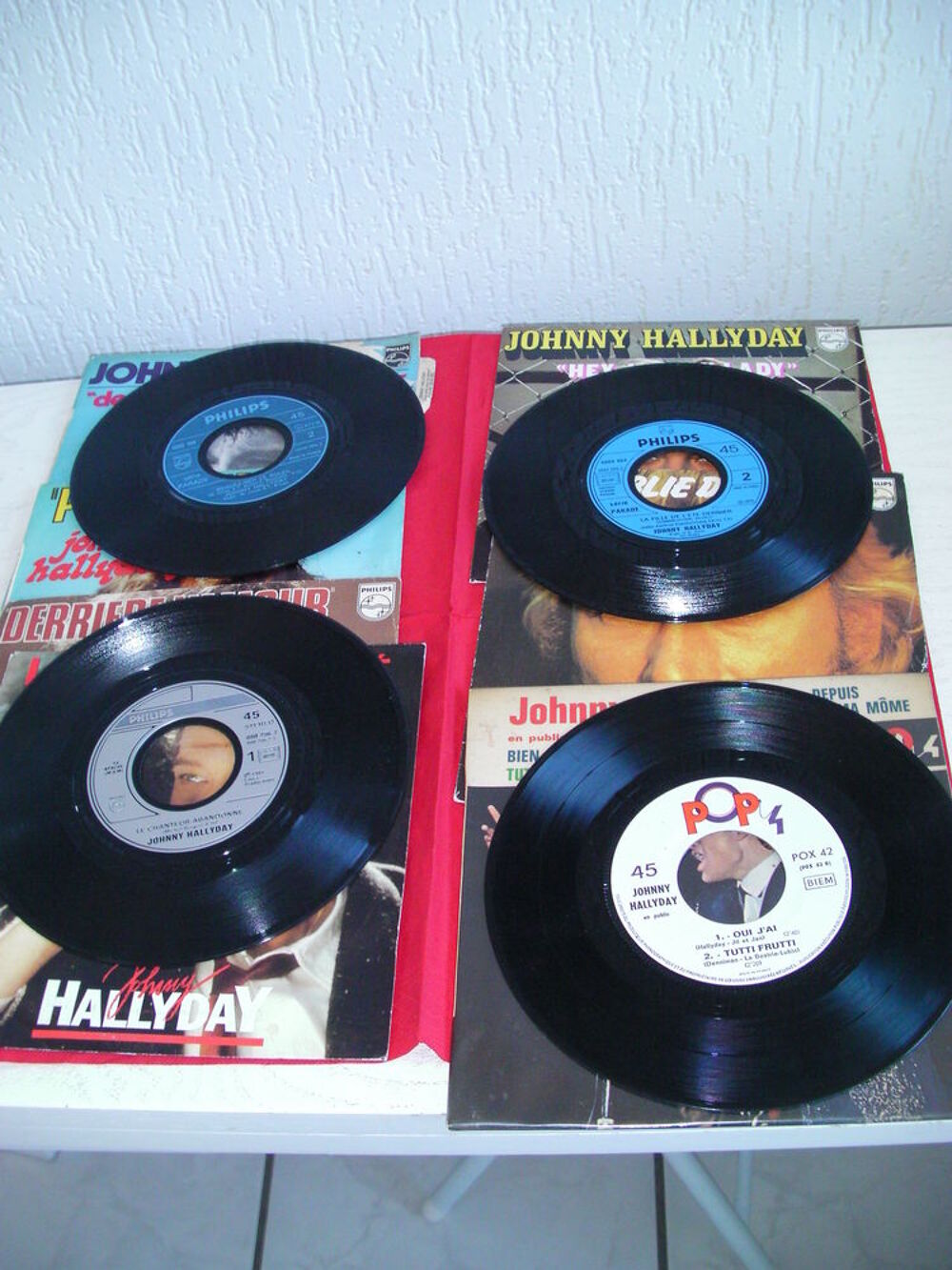 45 tours vinyle Johnny HALLYDAY CD et vinyles