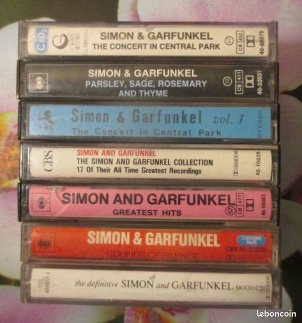 Cassettes audio Simon &amp; Garfunkel CD et vinyles