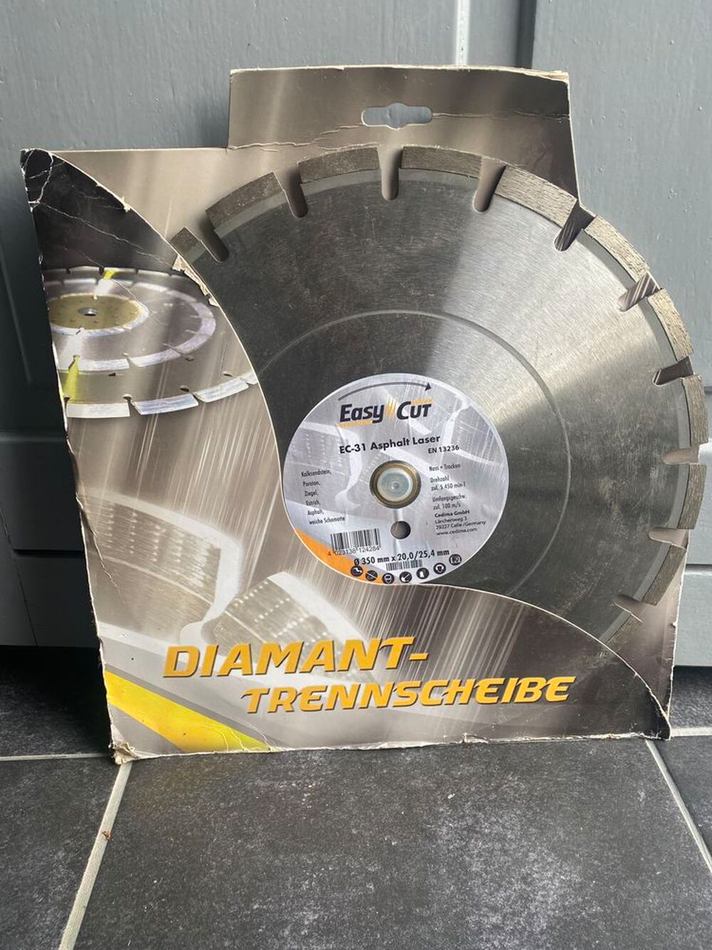 disc diamant asphalte Bricolage
