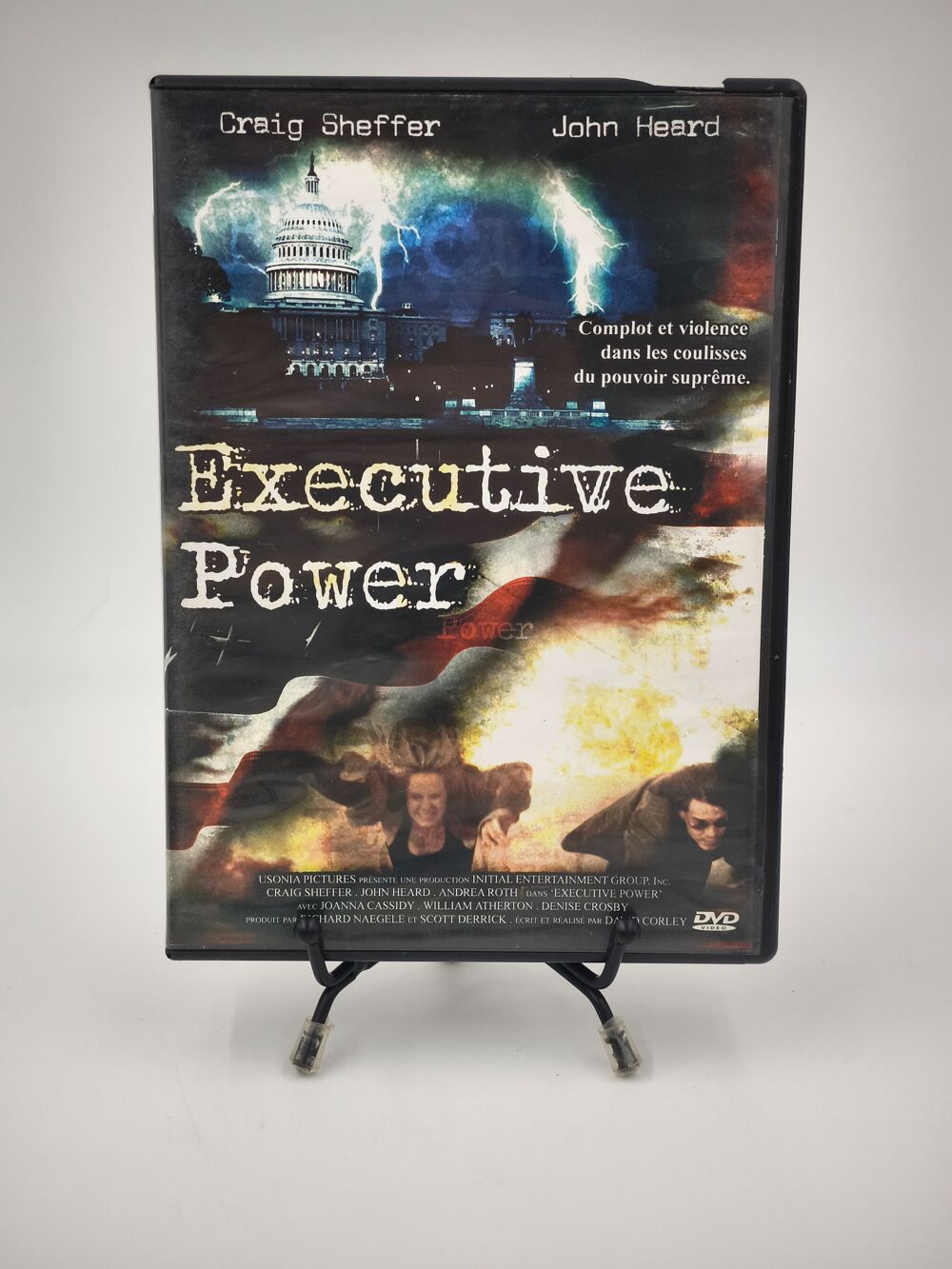 Film DVD Executive Power en boite (boite ab&icirc;m&eacute;e) DVD et blu-ray