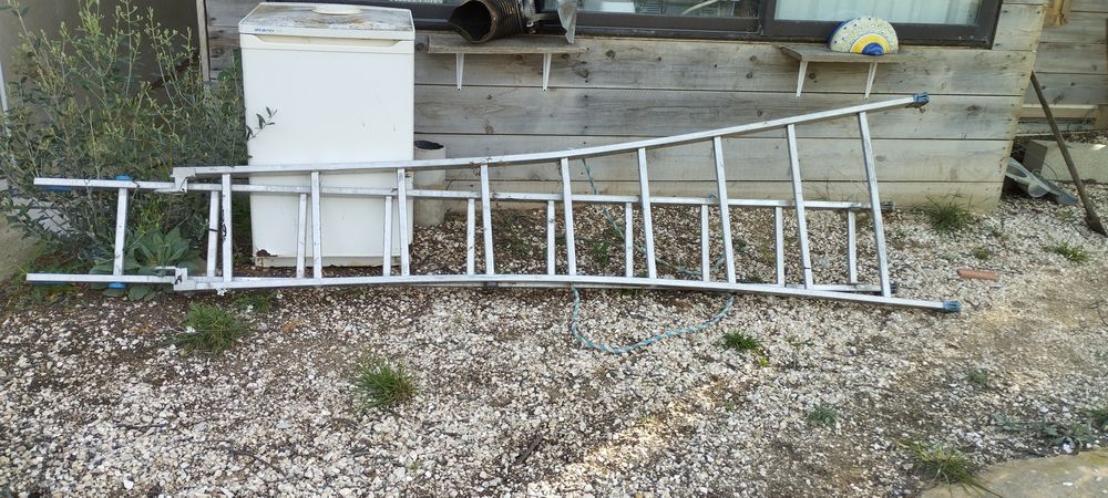 &Eacute;chelle alu bon &eacute;tat Bricolage