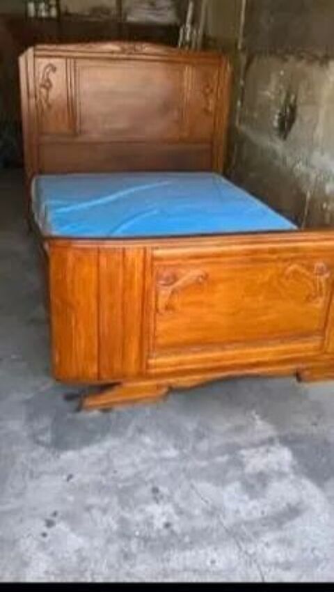 Lit 2 places en bois 70 Metz (57)