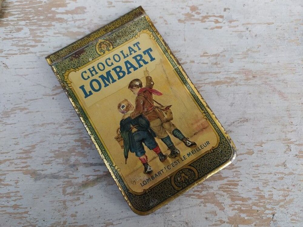 Ancien Carnet Publicitaire Chocolat Lombart 1911
