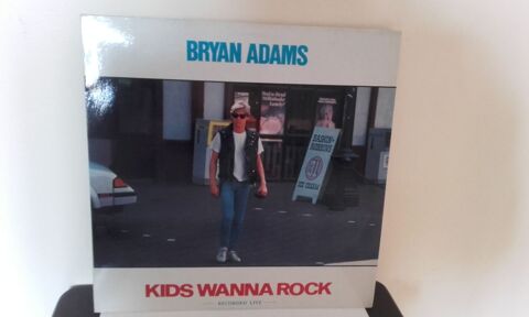 Bryan Adams : Kids Wanna Rock - Live Osaka 1985 (Japan 2LP) 50 Angers (49)