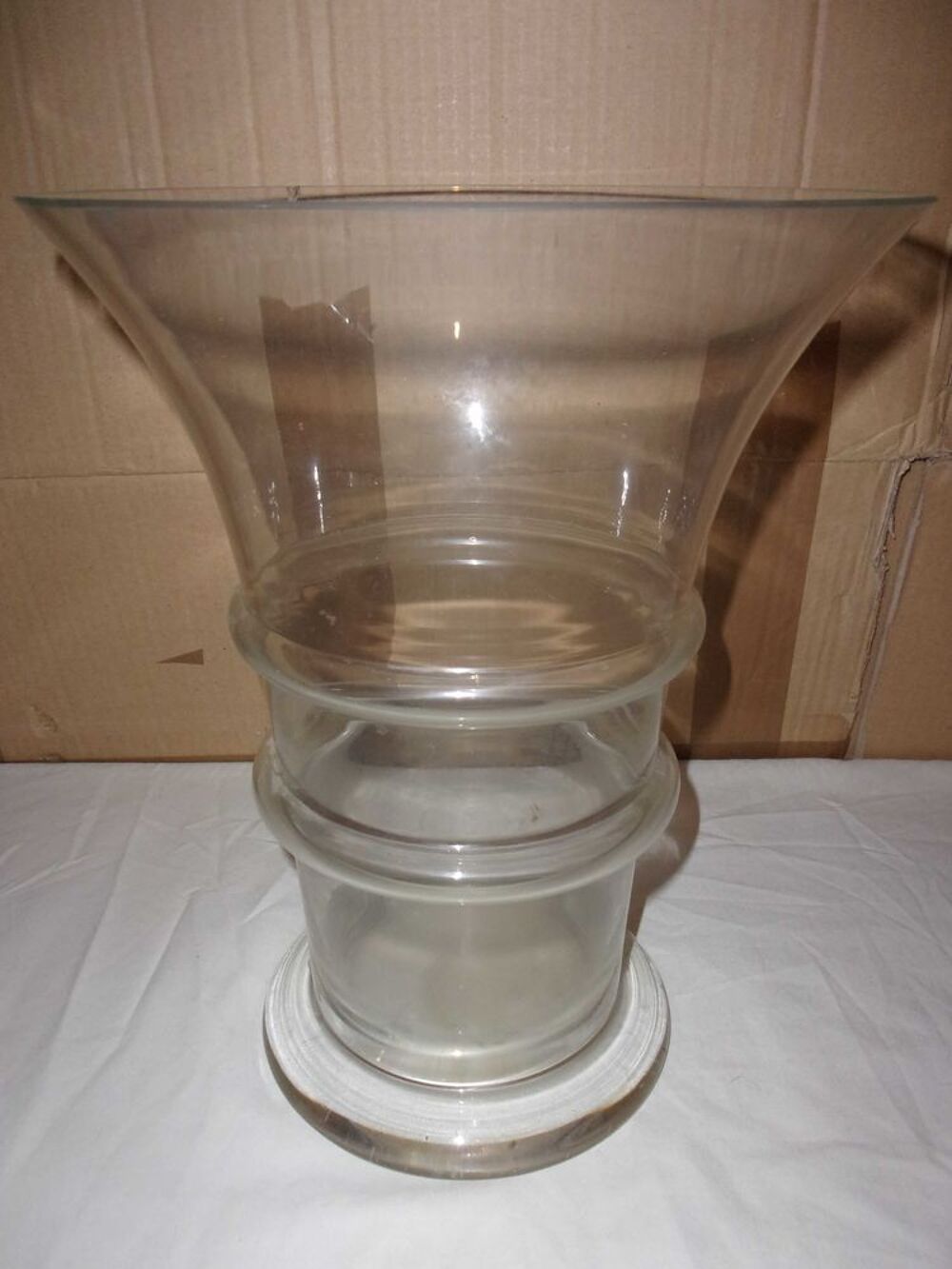 Grand vases en verre	 Décoration