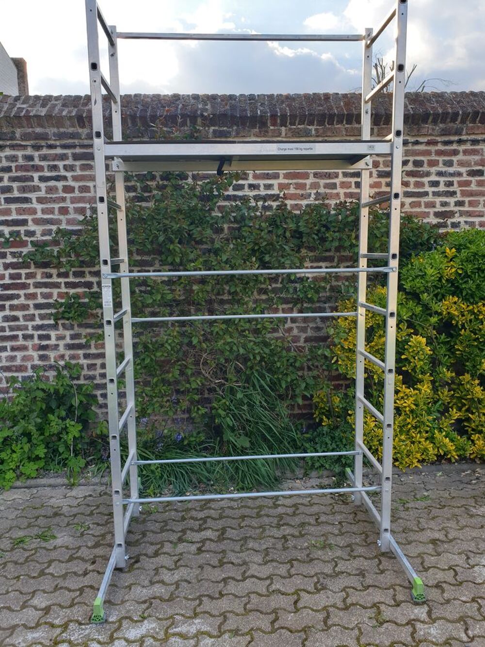 &eacute;chafaudage aluminium 2730x1450x510 Bricolage