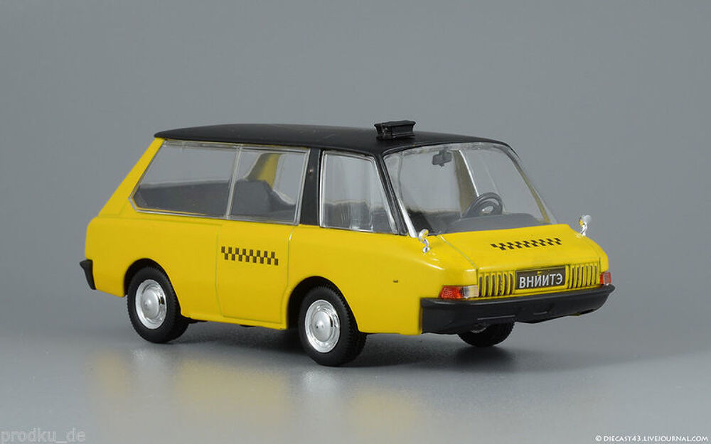 Vniite PT taxi prototype Russe 1/43 DeAgostini Russia Neuf 