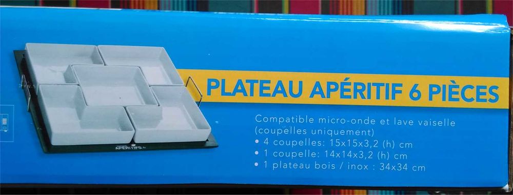 Plateaux Ap&eacute;ritif 6 pi&egrave;ces Cuisine