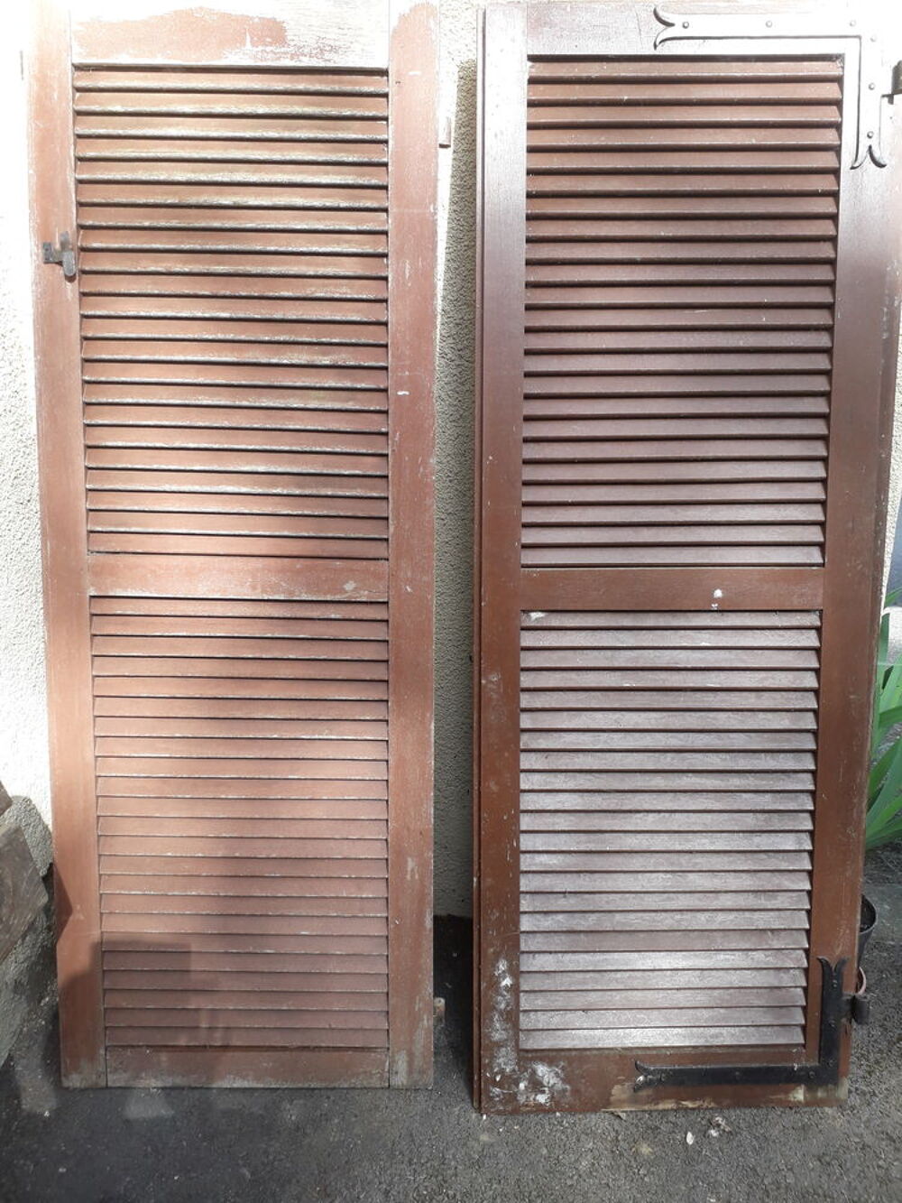 volets bois Bricolage