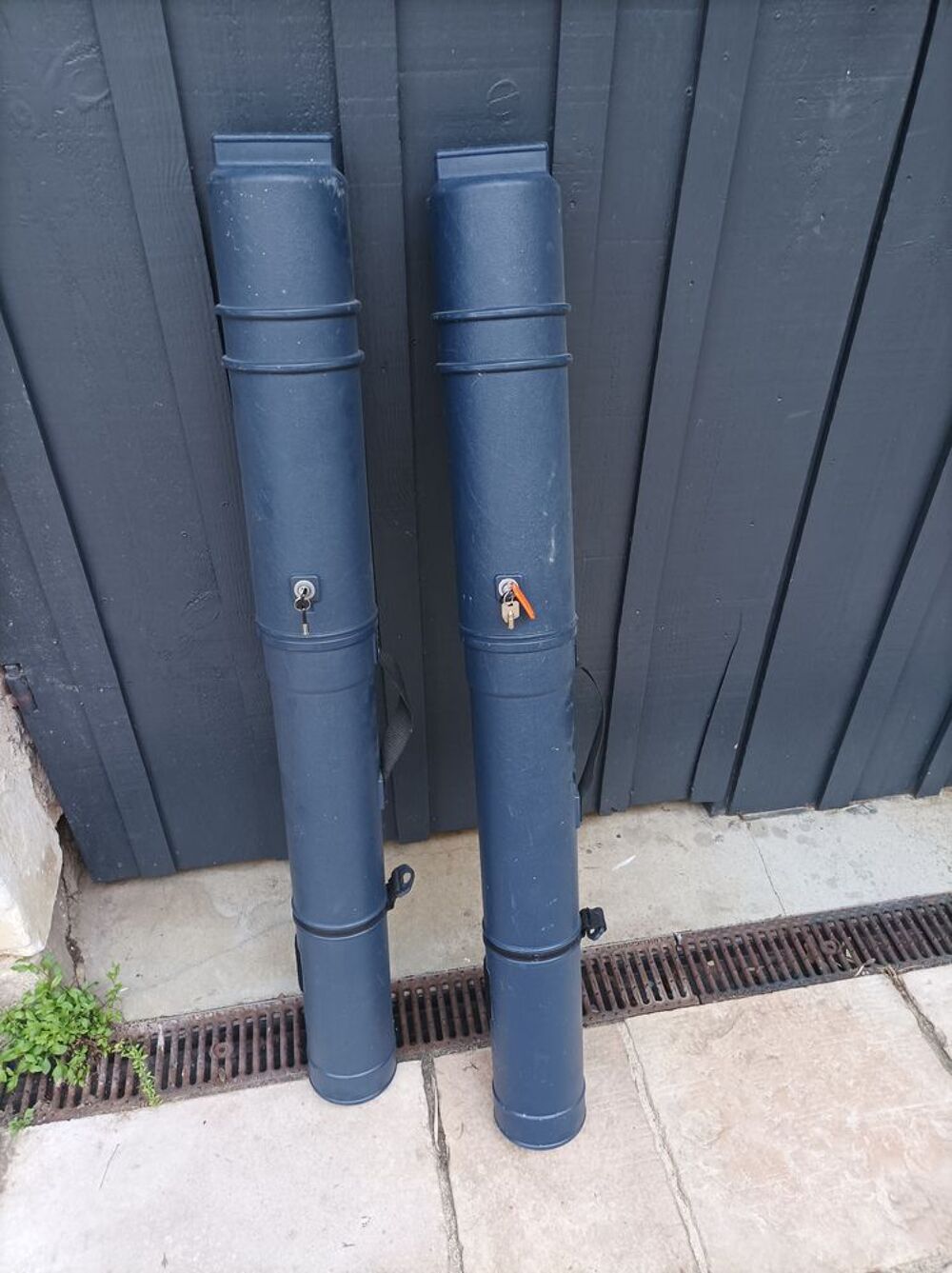 tube de transport s&eacute;curis&eacute; pour canne &agrave; p&egrave;che ou clubs golf Sports