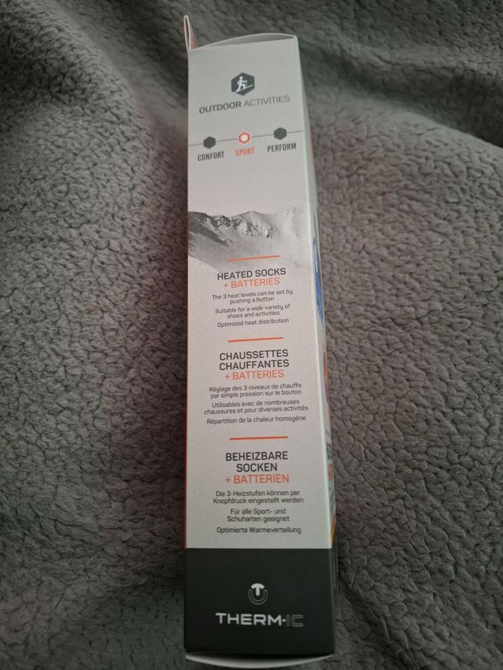 Therm-ic Powersocks Heat Fusion Outdoor + S-Pack 1400B Sports