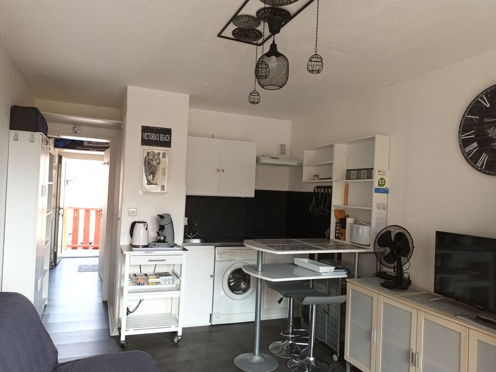 Vente Appartement Appartement meublé/terrasse/vue mer/parking privé 24+6 m2 Le barcarès