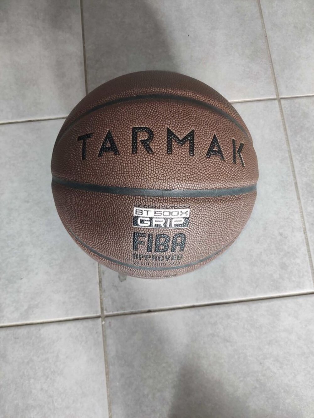 Ballon adulte basket Tarmak Bt 500x (taille 7) grip Sports