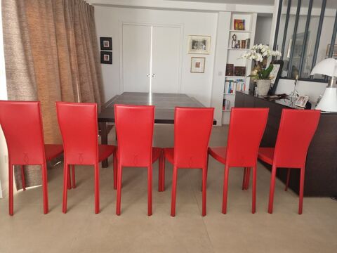 Chaises en cuir 0 Buc (78)