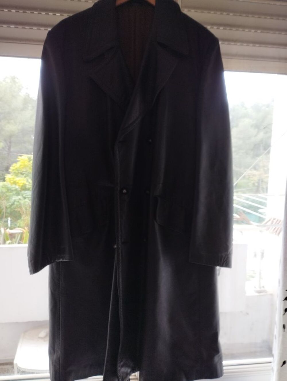 Manteau allemand cuir Vêtements
