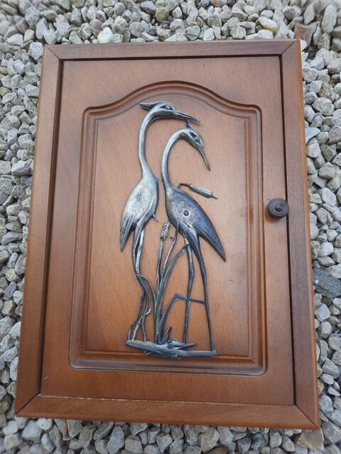 Bo�te � cl�s avec d�cor en �tain 5 Thilouze (37)