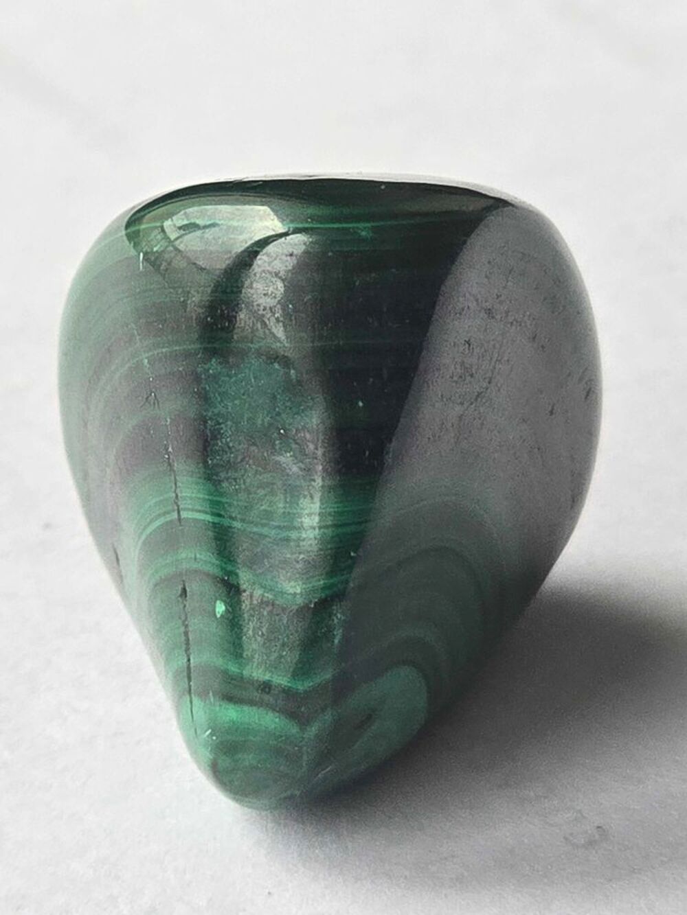 Malachite du Katanga RDC-Pierre Naturelle Roul&eacute;e 20g 