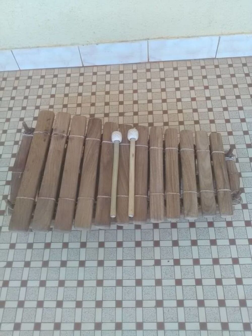 Des balafon professionnel 12 lames Instruments de musique