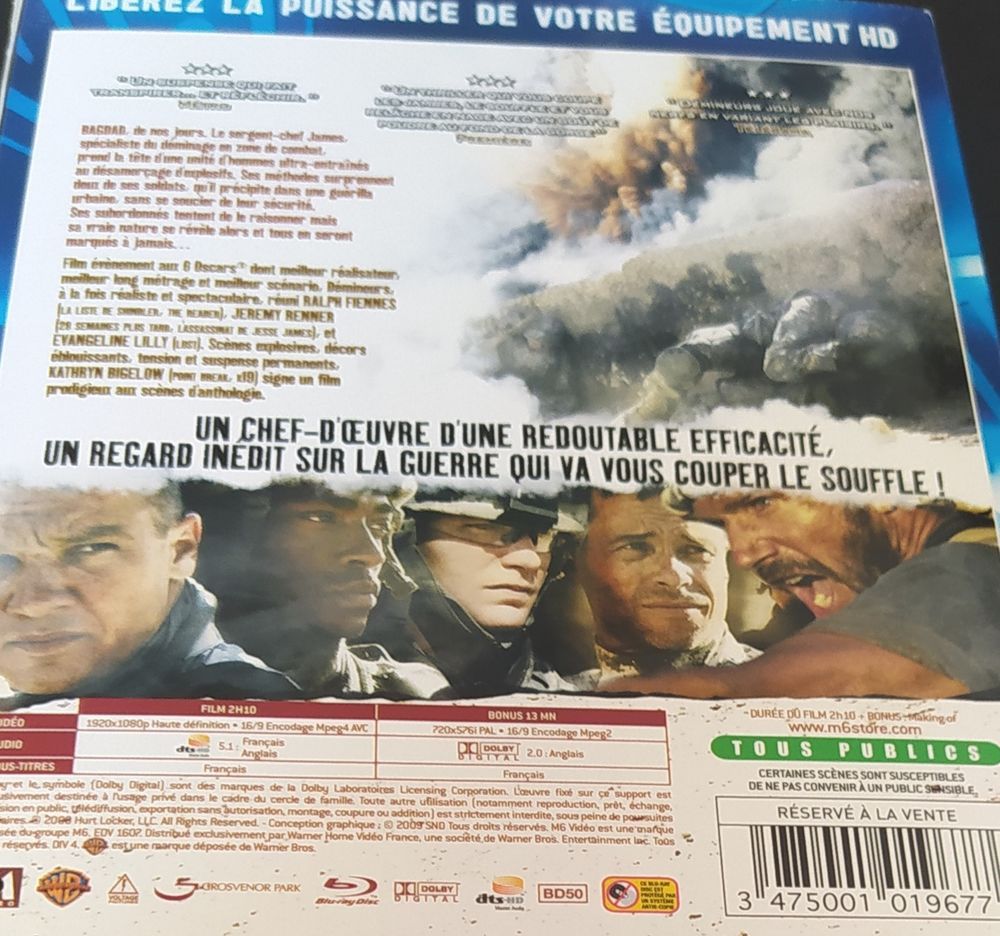 BLUE RAY film DEMINEURS UN GRAND FILM DE GUERRE DVD et blu-ray