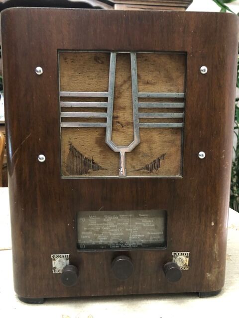 Poste de radio TSF Ducretet Bourges (18)