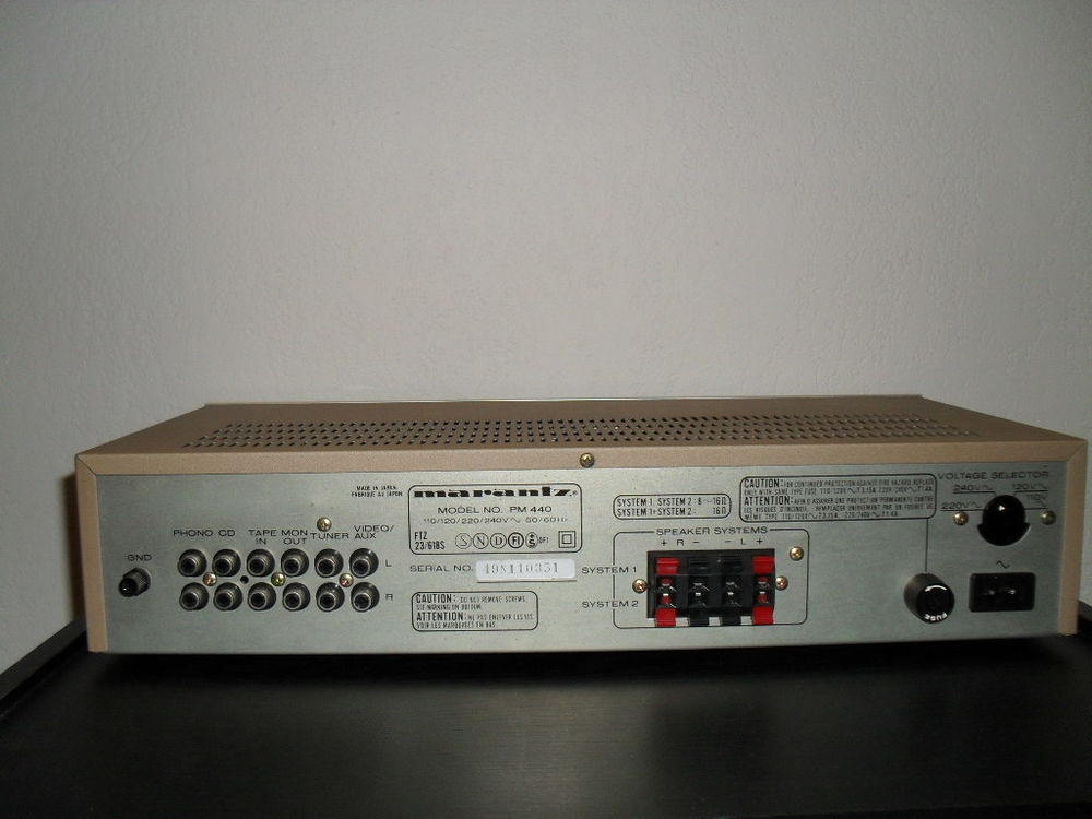 Ampli hifi Marantz PM 440 Audio et hifi
