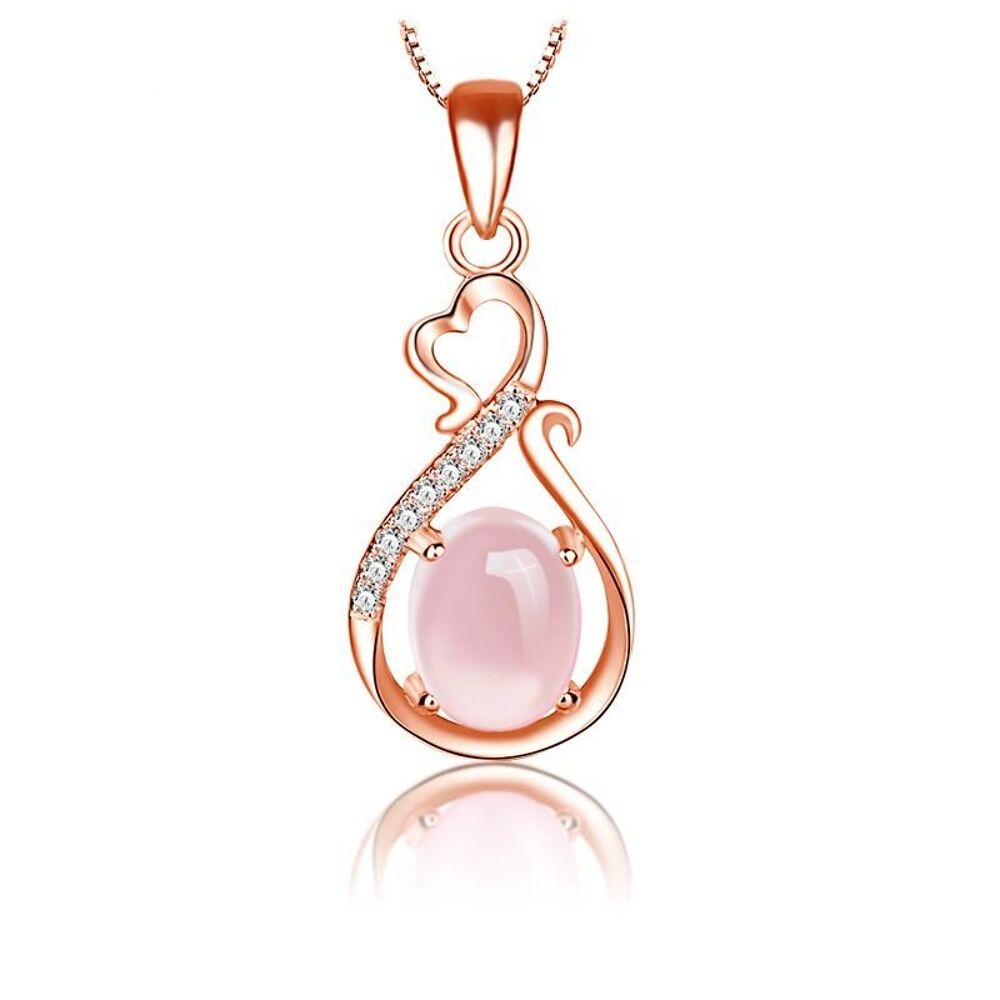 19 Pendentifs cristal rose Bijoux et montres