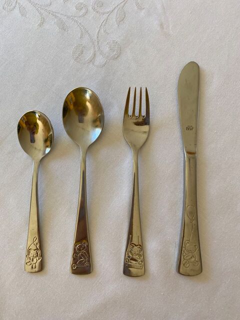 Couverts pour enfants BSF vintage 14 Oytier-Saint-Oblas (38)