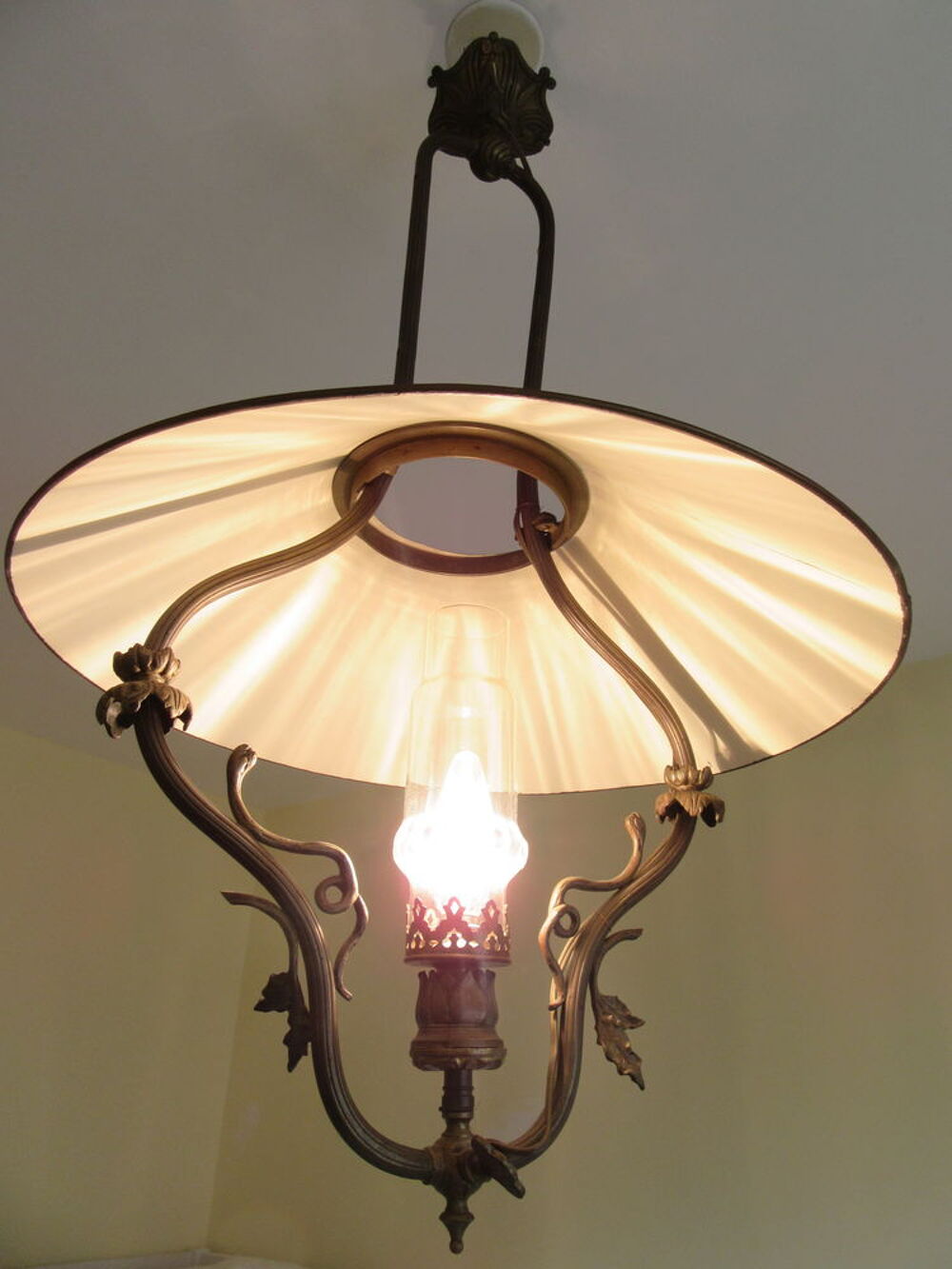 Lampe Lyre Suspension &agrave; Gaz Décoration