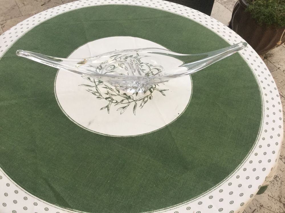 coupe en verre ann&eacute;e 1960 Décoration