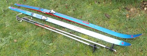 Skis de fond Trak + bâtons 20 Saint-Clair-de-la-Tour (38)