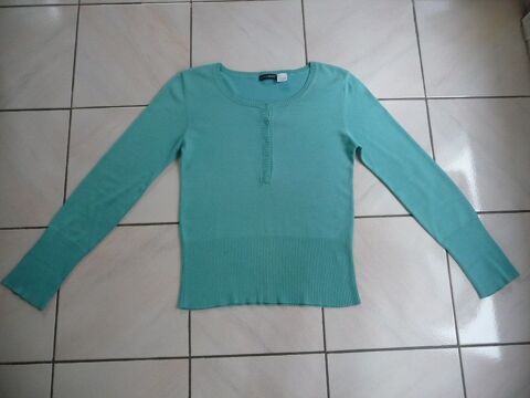Pull bleu aqua manches longues taille 36 12 Celles-sur-Belle (79)