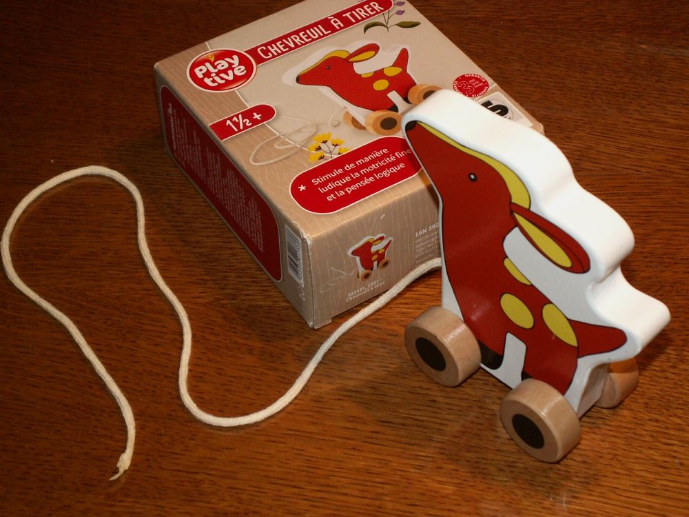 Jouet &agrave; tra&icirc;ner bo&icirc;te Playtive " chevreuil "
Jeux / jouets