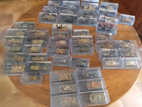 Superbe Collection 51 Maquettes Blindés WW2 1/72 1000 Draguignan (83)