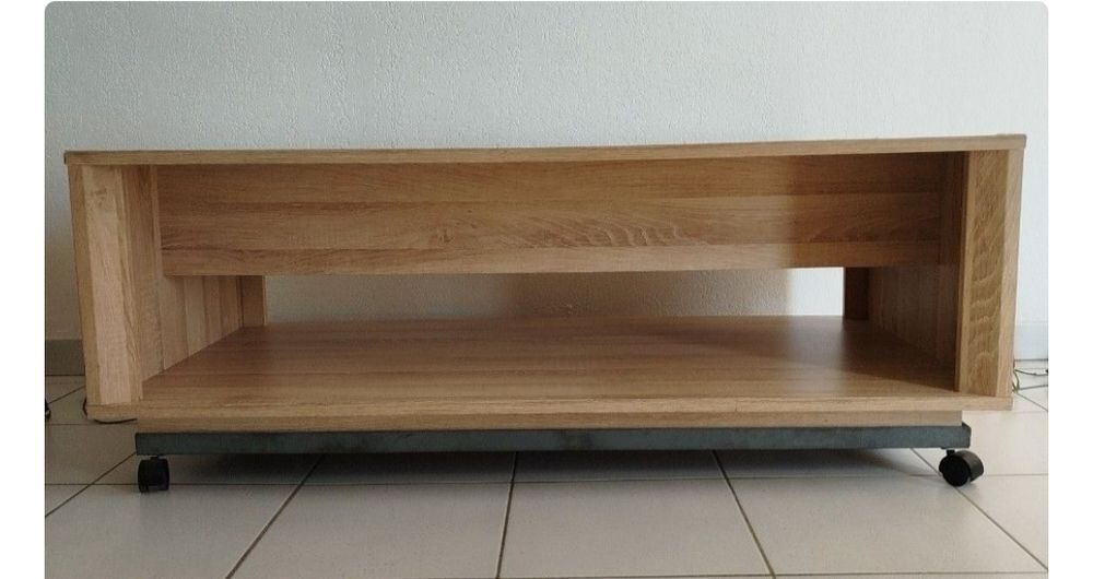 Table basse sur roulettes Meubles
