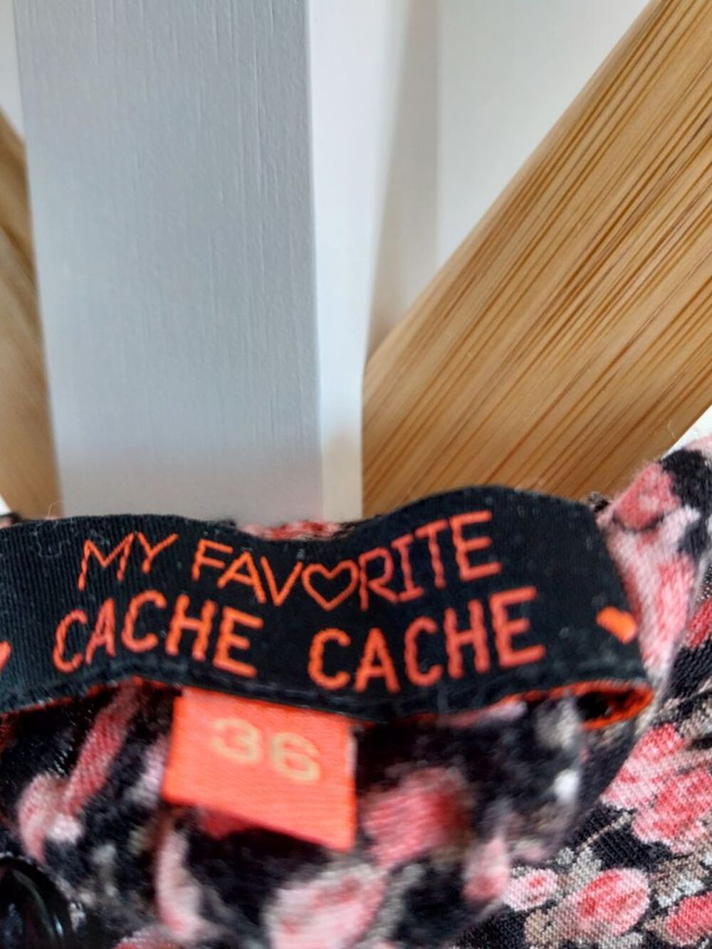robe -marque cache cache -T 36-parfait &eacute;tat- prix 8€ Vêtements