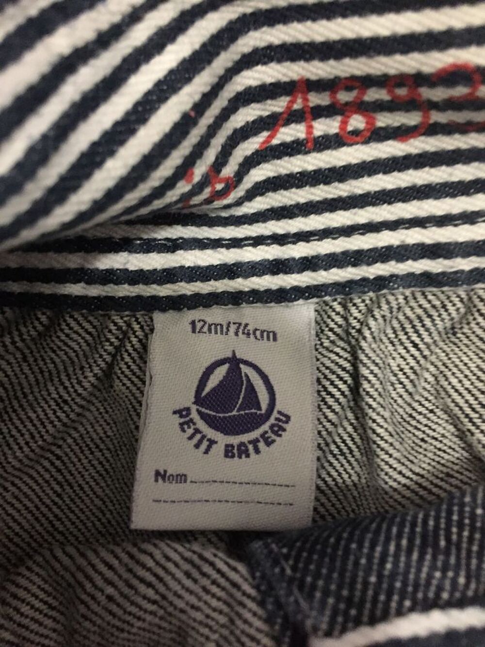 Robe enfant fille en jean " Petit bateau " Vêtements enfants