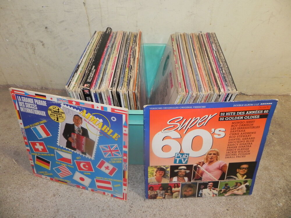  disque vinyle CD et vinyles
