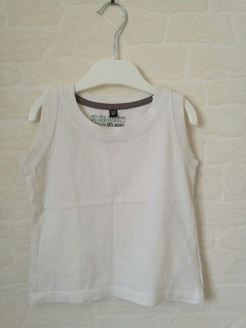 TEE SHIRT S/MANCHE COLOR &amp; DUTY 2 ANS Vêtements enfants