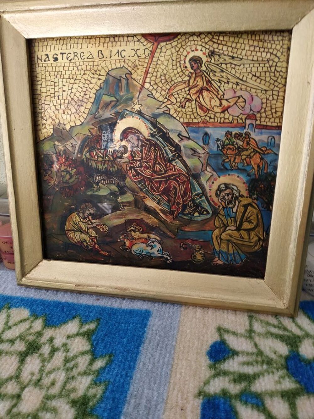 TABLEAU SCENE RELIGIEUSE Décoration