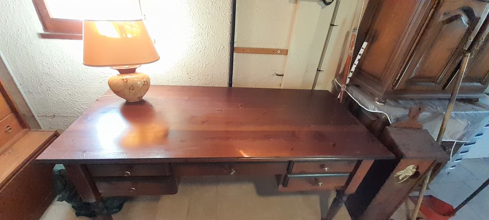bureau ministre avec vitre de protection Meubles