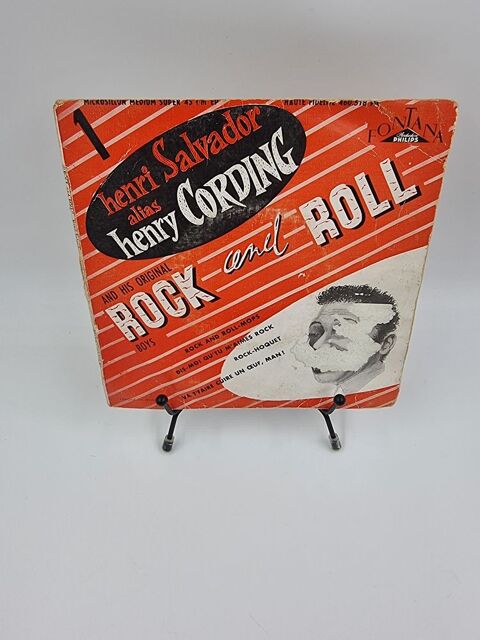 Vinyle 45 tours Henri Salvador alias Henry Cording : Rock... 5 Vulbens (74)