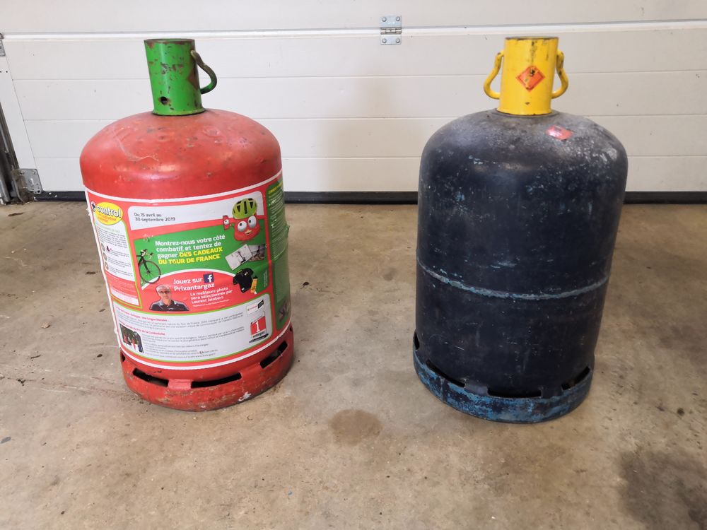 Bouteilles de gaz butane Bricolage